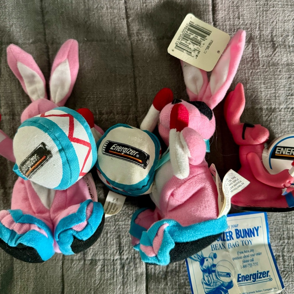 Energizer Bunny Lot Of 3